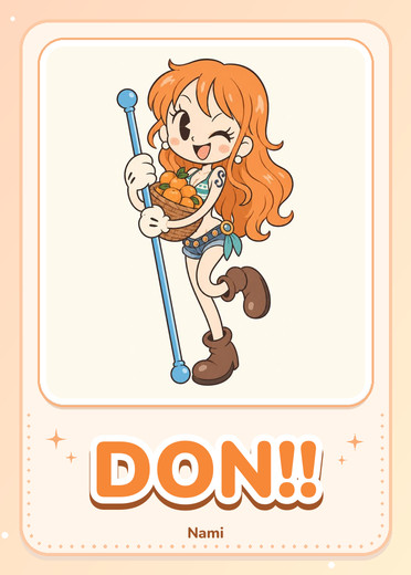 Nami DON!! card preview